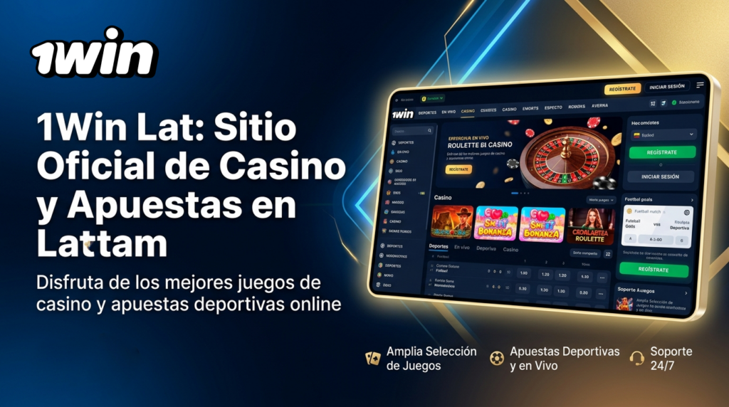 1Win es la página oficial de apuestas y casino en Latinoamérica
